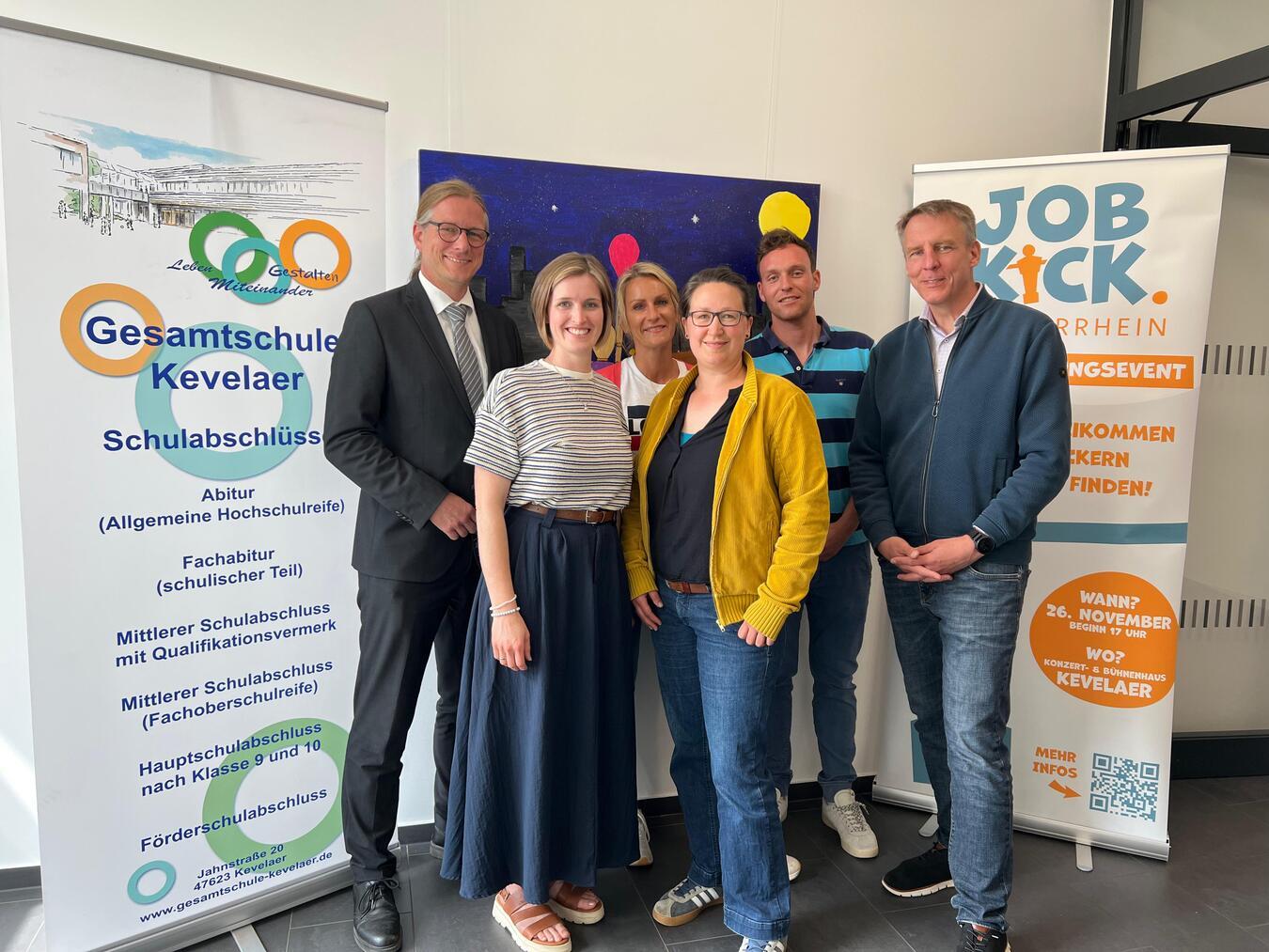 Das Match für die berufliche Zukunft: Jugendliche und Unternehmen können von der Kooperation der Gesamtschule Kevelaer mit „Jobkick Niederrhein“ profitieren. Foto: Kevelaer Marketing / Opgenorth