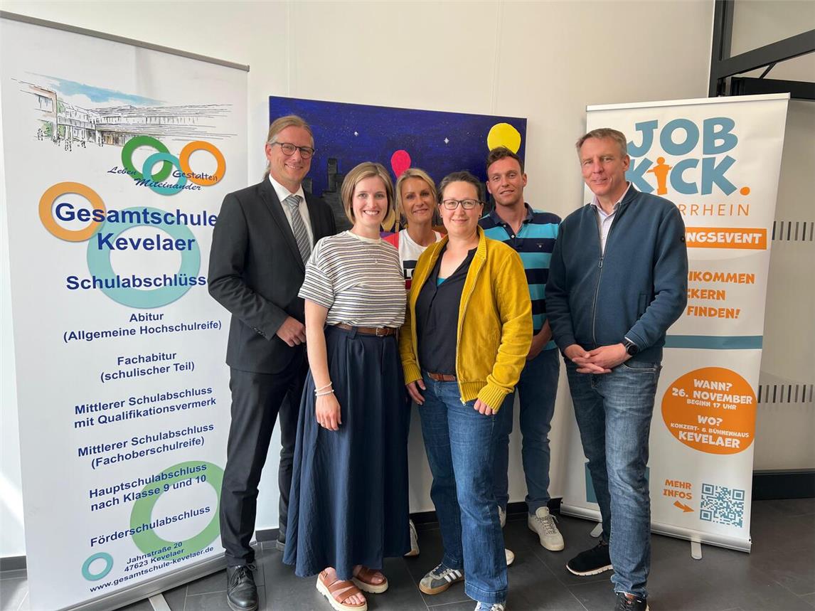 Das Match für die berufliche Zukunft: Jugendliche und Unternehmen können von der Kooperation der Gesamtschule Kevelaer mit „Jobkick Niederrhein“ profitieren. Foto: Kevelaer Marketing / Opgenorth