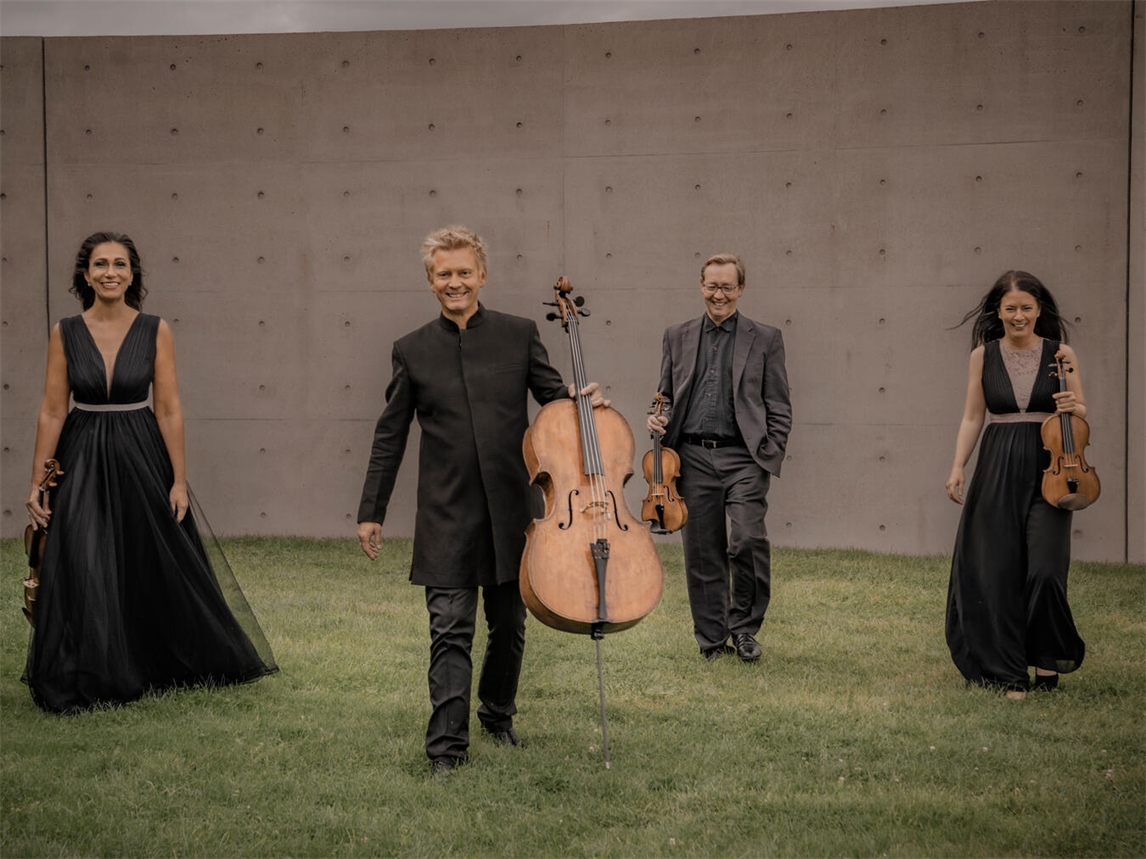 "Minguet Quartett bei Konzert in Kleve, klassische Musik, Streichquartett"
