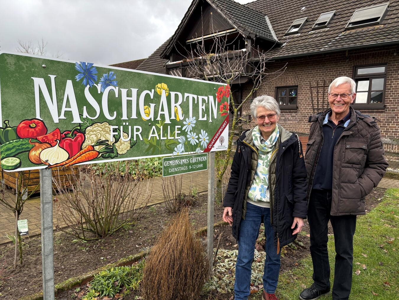 Das Naschgarten-Team hofft auf Staudenspenden. Foto: privat
