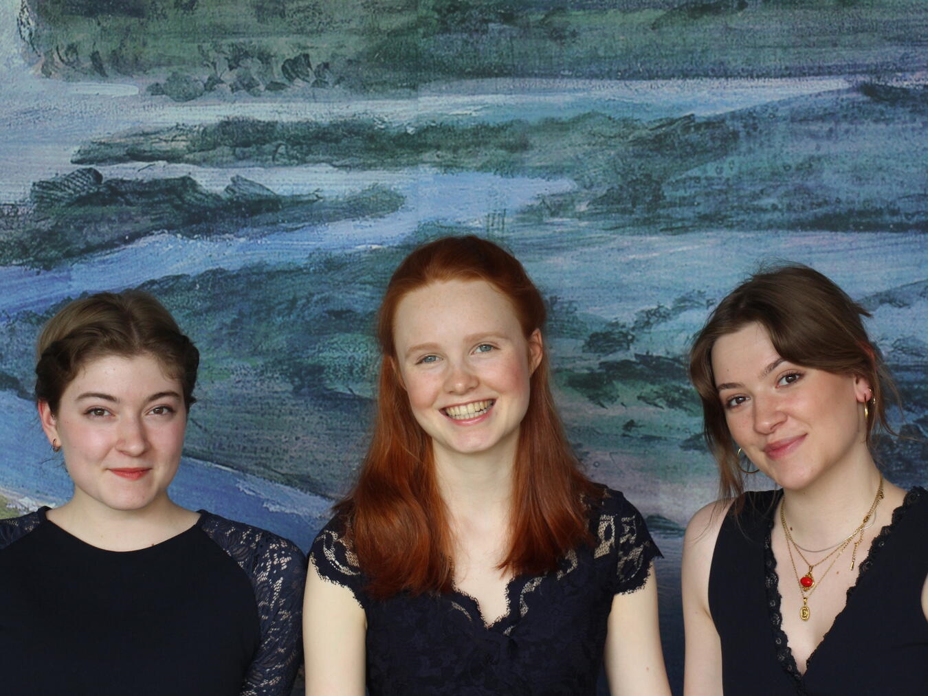 Ensemble Triptyque, niederländisches Trio, Musiker-Porträtfoto.