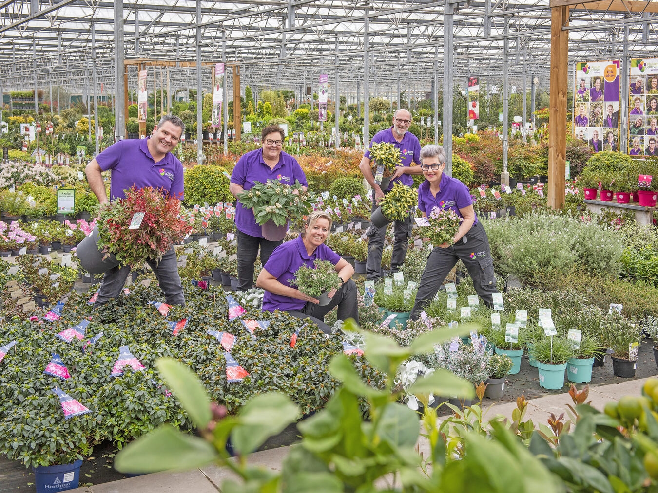 Das Plantencentrum Velden führt ein umfangreiches Sortiment an Pflanzen, das größtenteils aus der eigenen Gärtnerei stammt. Fotos: Stefan Koopmans