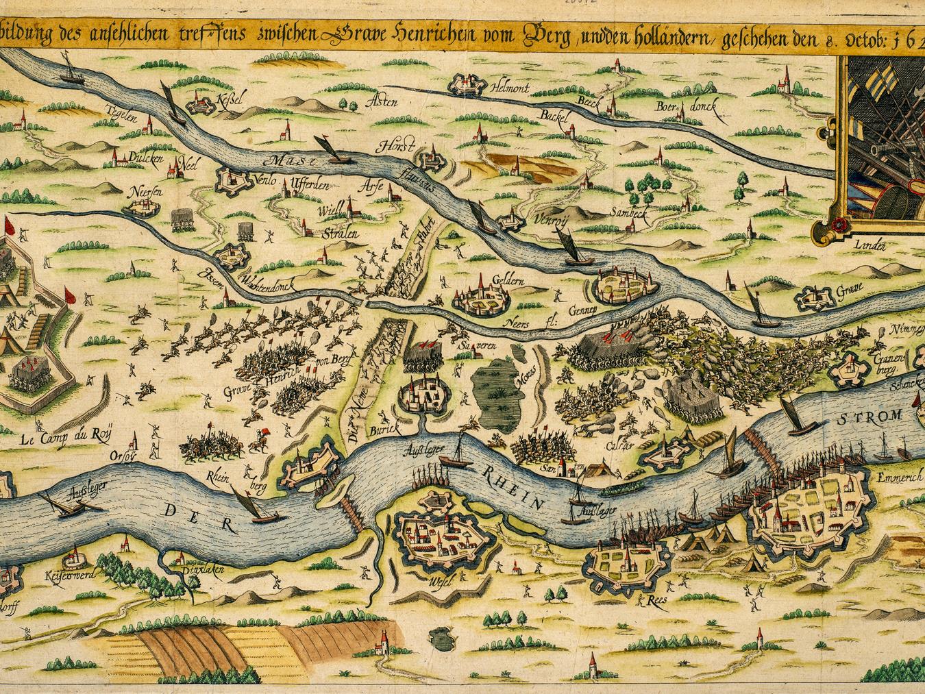 Das Projekt Fossa Eugeniana steht im Mittelpunkt ersten Ausstellung im Haus Ingenray im Rahmen des Themenjahres „Provinz – provinciaal?“ des Kulturgeschichtlichen Museumsnetzwerkes Rhein-Maas.