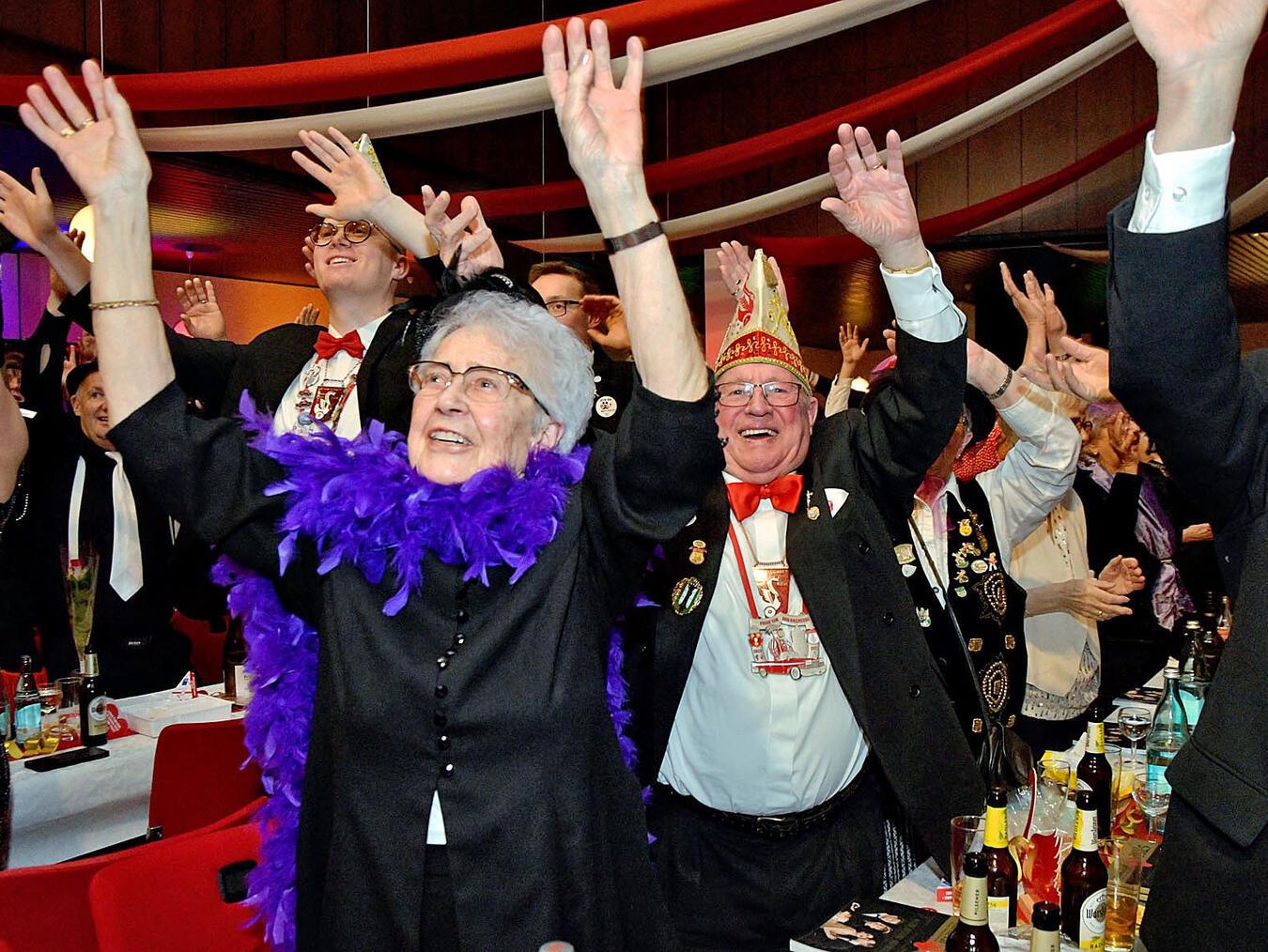 Das Publikum amüsiert sich prächtig. NN-Foto: Rüdiger Dehnen