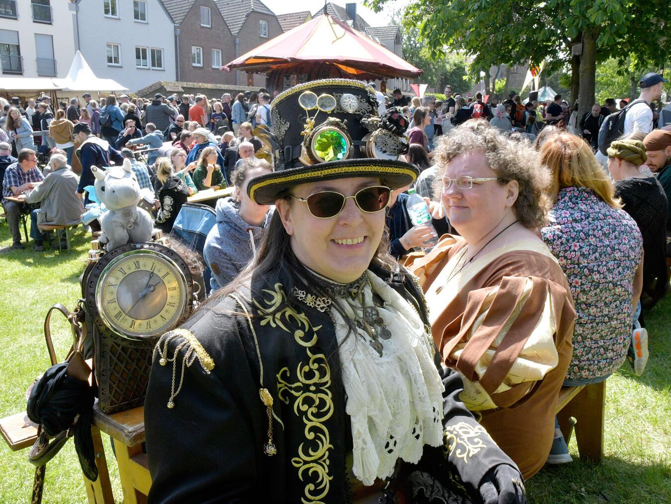 Das Publikum ist immer mit vollem Einsatz dabei.