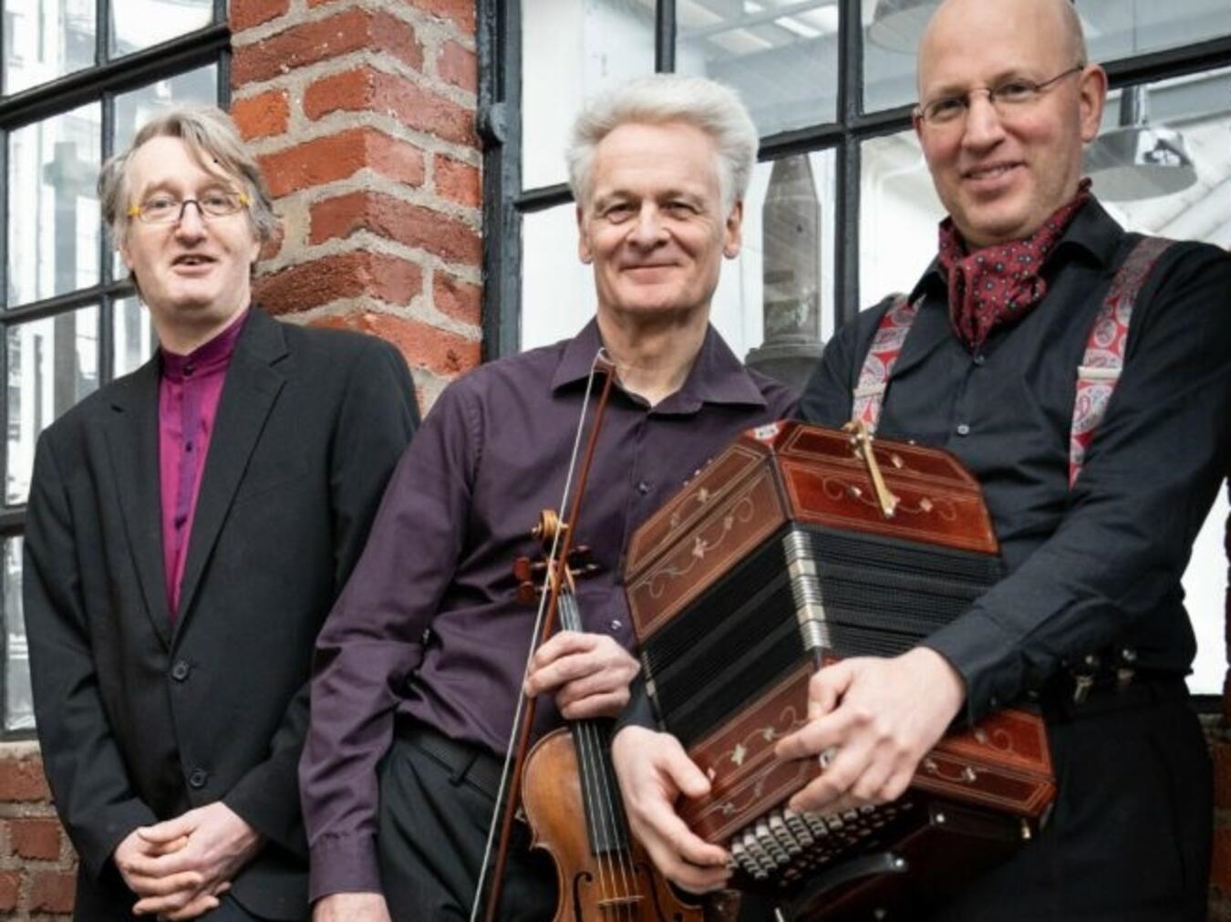 "Quartett Tango de Cologne spielt live, Gruppenfoto von Marco Göhre"
