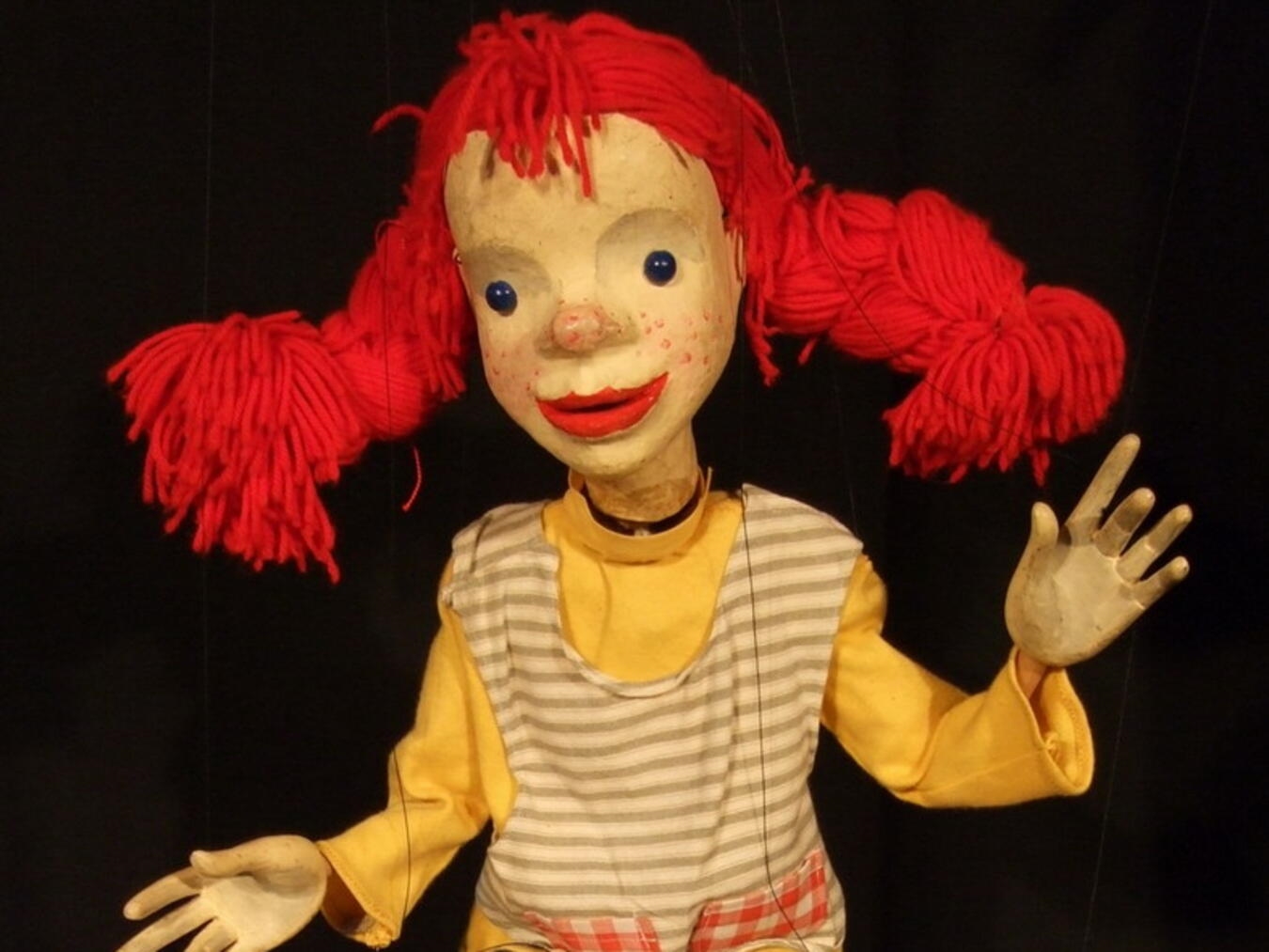 Das renommierte „Wodo Puppenspiel“ aus Mülheim bringt Pippi Langstrumpf nach Kevelaer. Foto: WodoPuppenspiel