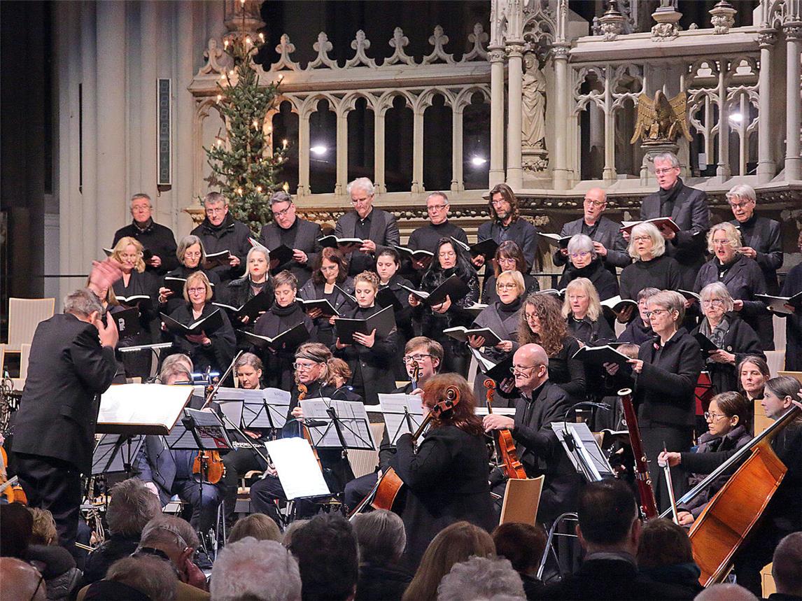 Das Silvesterkonzert im Xantener Dom hat Tradition. NN-Archivfoto: Theo Leie