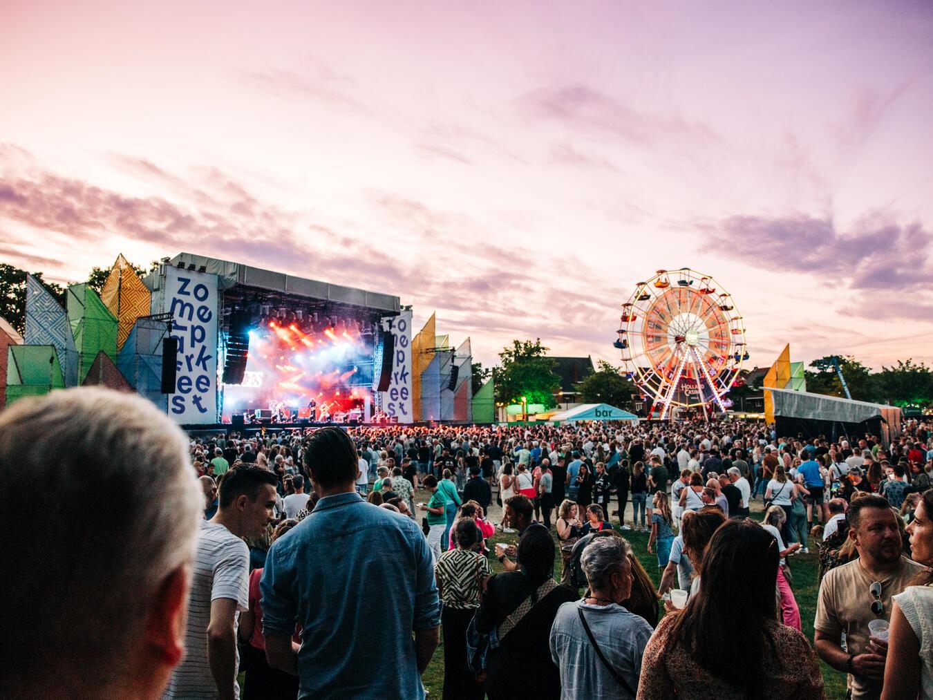 Das Sommerparkfest in Venlo lädt zu einem bunten Programmüber die Grenze ein. Foto: Mark Naus