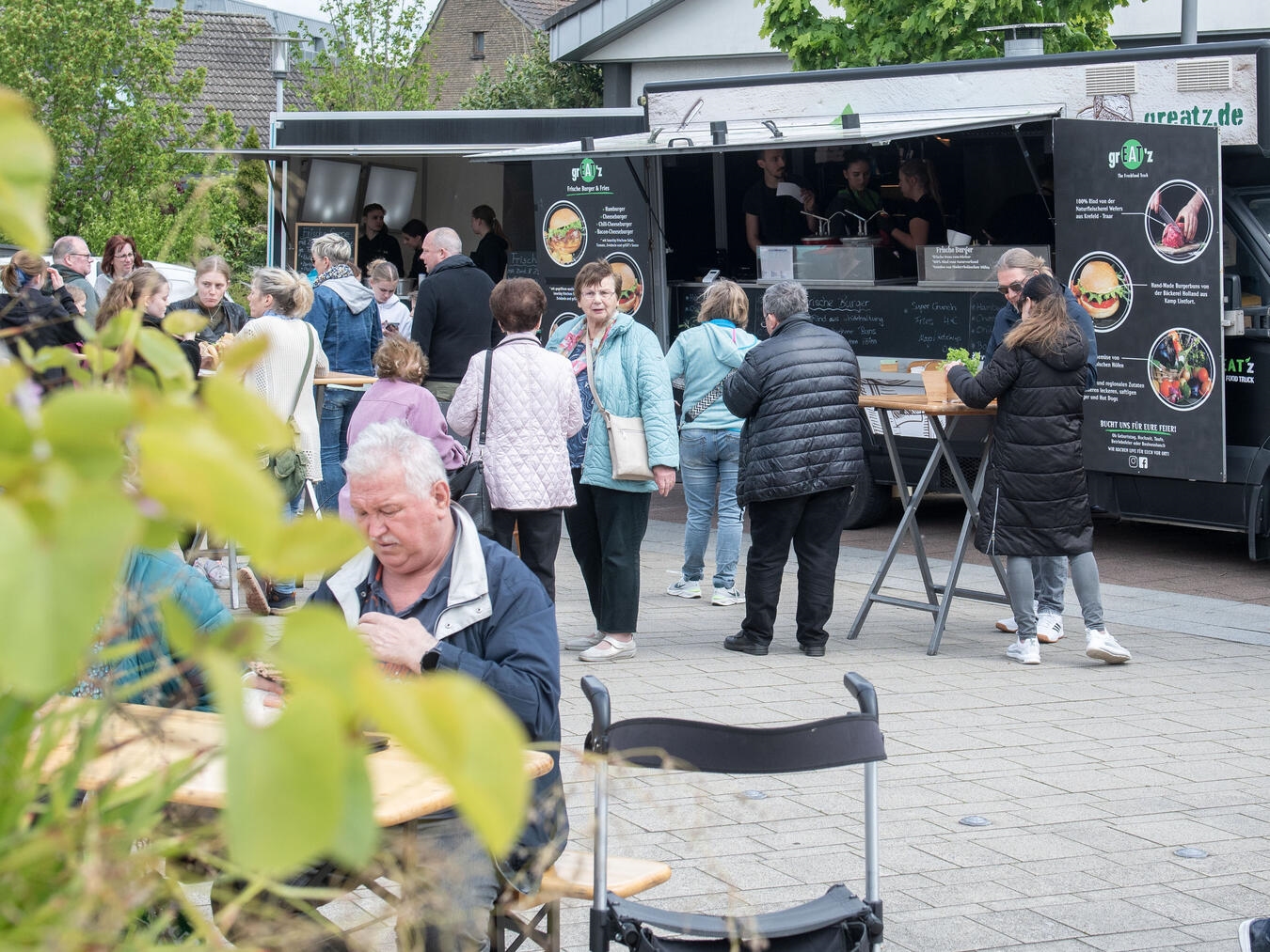 Das Street-Food Festival wurde in der Vergangenen gut angenommen. NN-Archivfoto: Gerhard Seybert