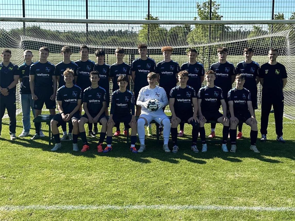 Das Team der B-Jugend bedankt sich für die großzügige Hilfe. Foto: privat