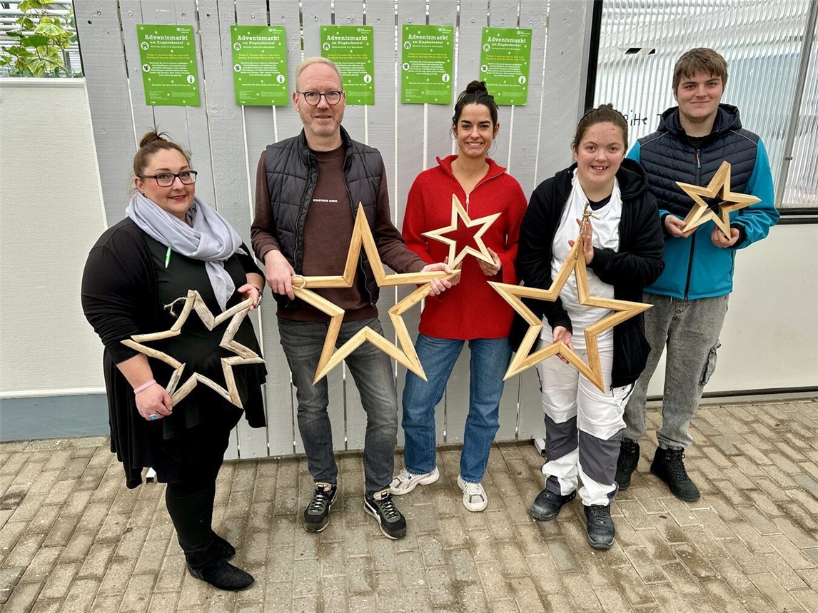 Das Team des Klapheckenhofs freut sich auf den Adventsmarkt in Kleve-Kellen. Foto: SOS-Kinderdorf Niederrhein/Katrin Wißen