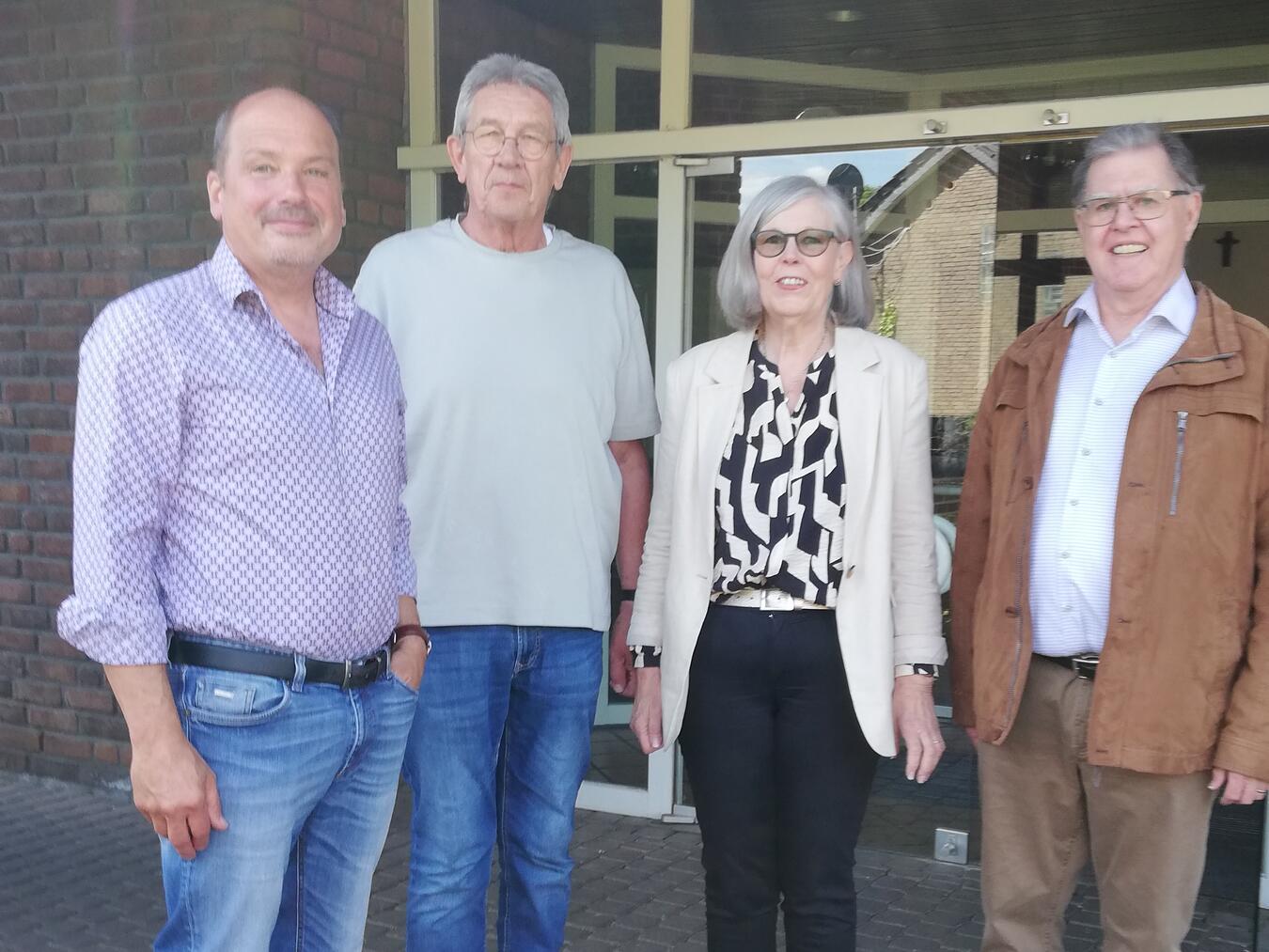 Das Team „IDA“: Norbert Schneider, Hans Herbert Franz, Jakob Koch und Klaudia Boeving-Scott.Foto: privat