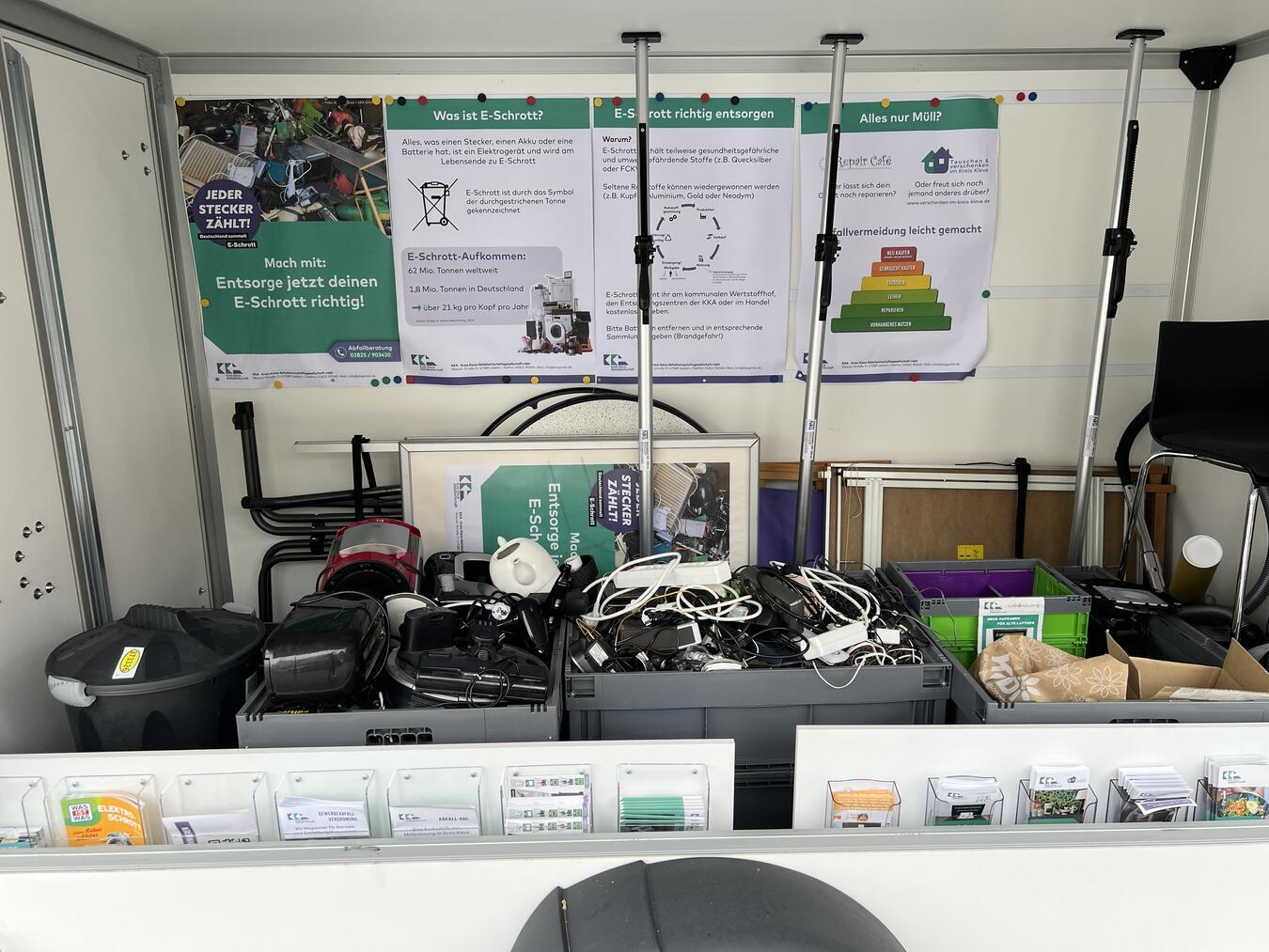 Das Team konnte an den Infoständen über 160 Besucher aus den drei Städten informieren. Foto: Stefan Mülders/KKA