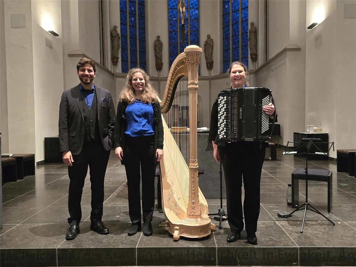 Das Trio Lunabile gastierte in der Pfarrkirche St. Maria Magdalena Geldern.Foto: privat