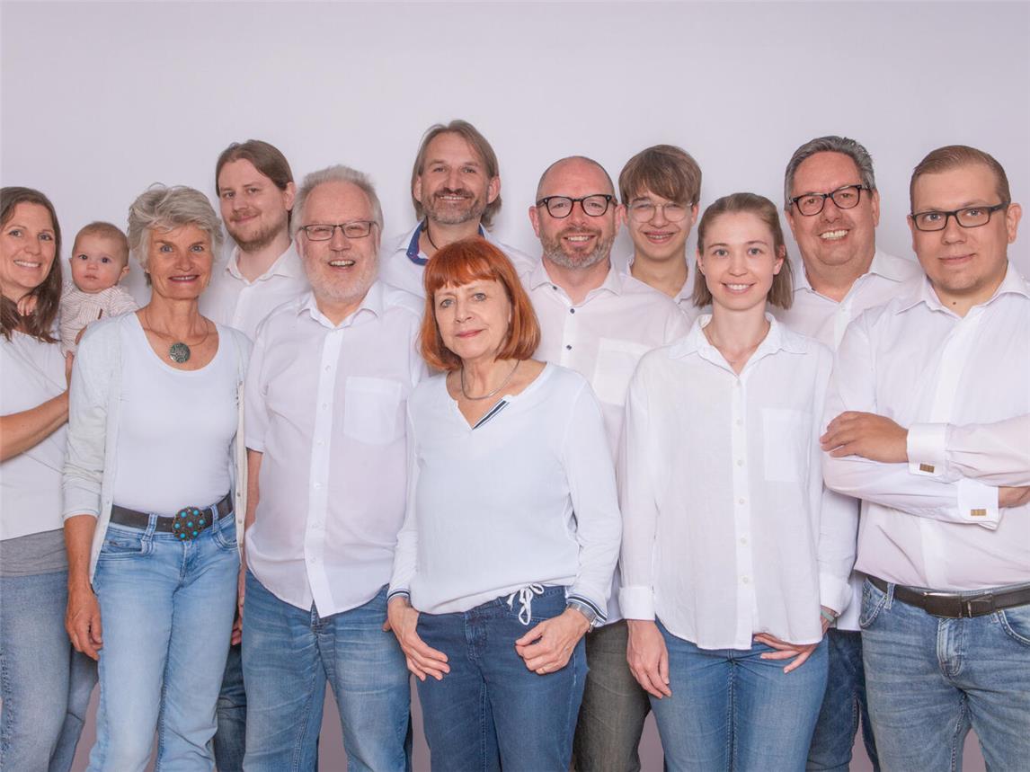 Das Wahlkampfteam der Grünen in Kerken.Foto: Thomas Mill