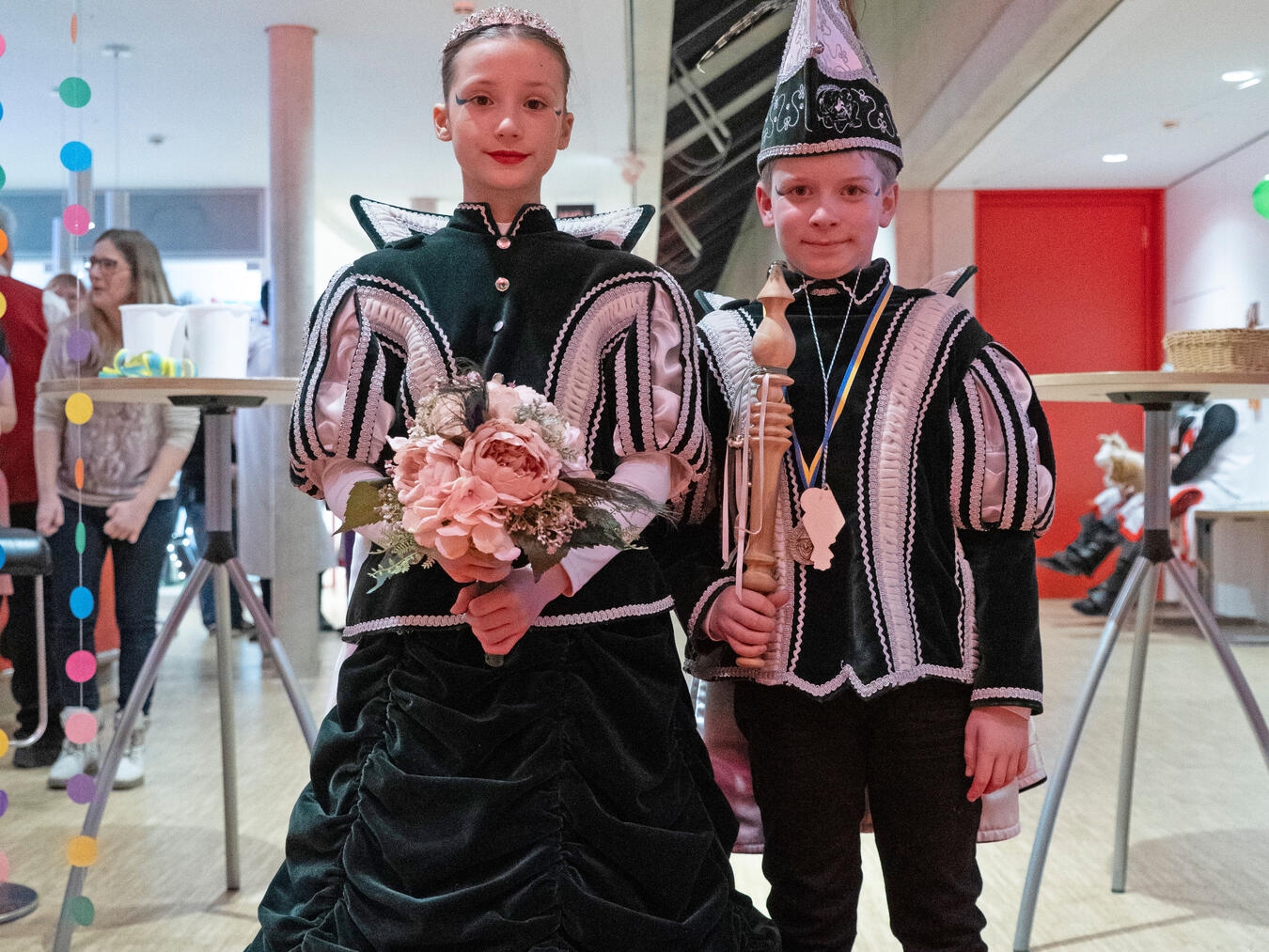 Das Weezer Kinderprinzenpaar Lars I. und Sina I. sorgte mit seinem Tanz für ein echtes Highlight. 