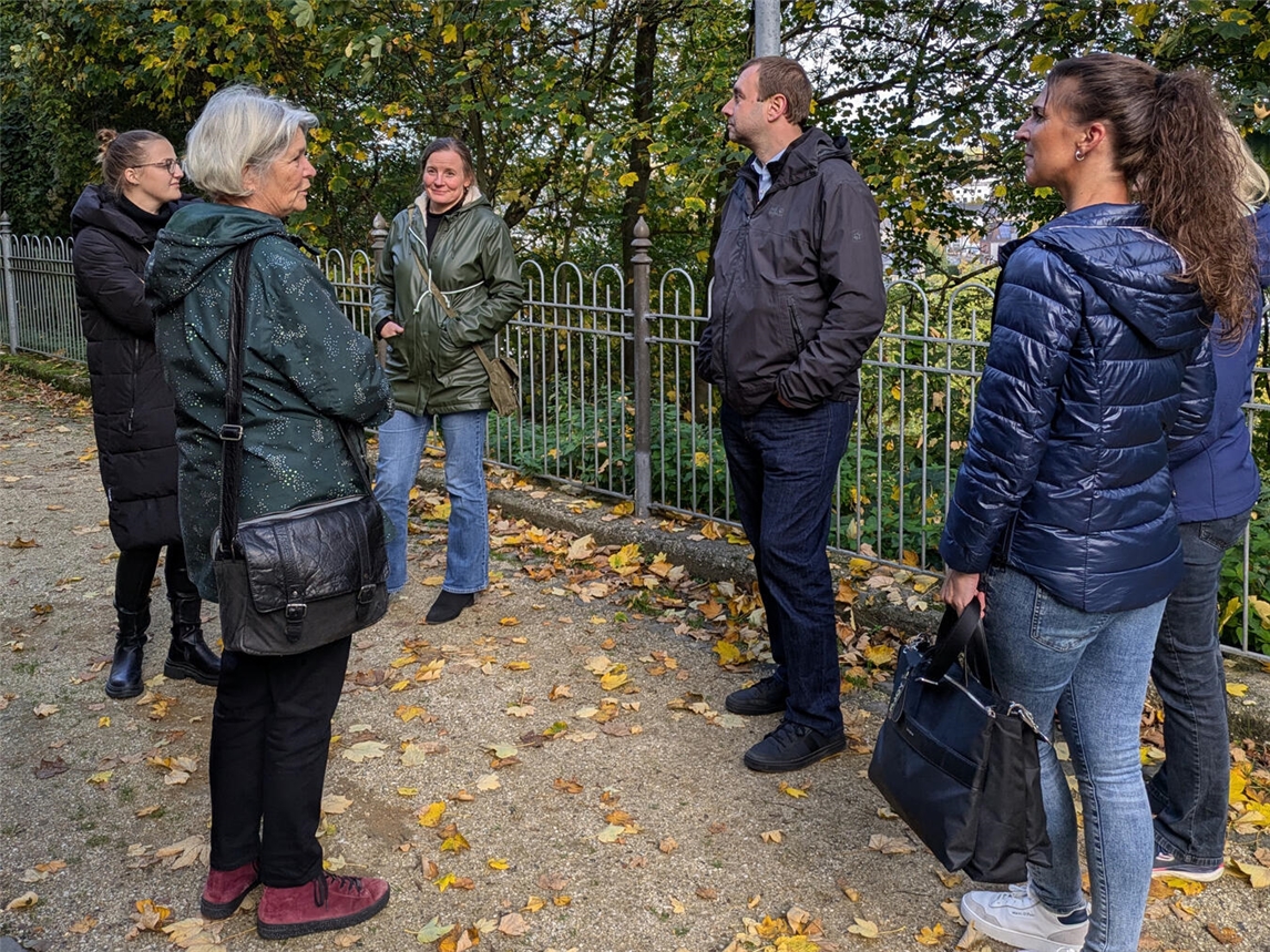 Das WTM-Team bei der Stadtführung durch Kleve. Foto: WTM