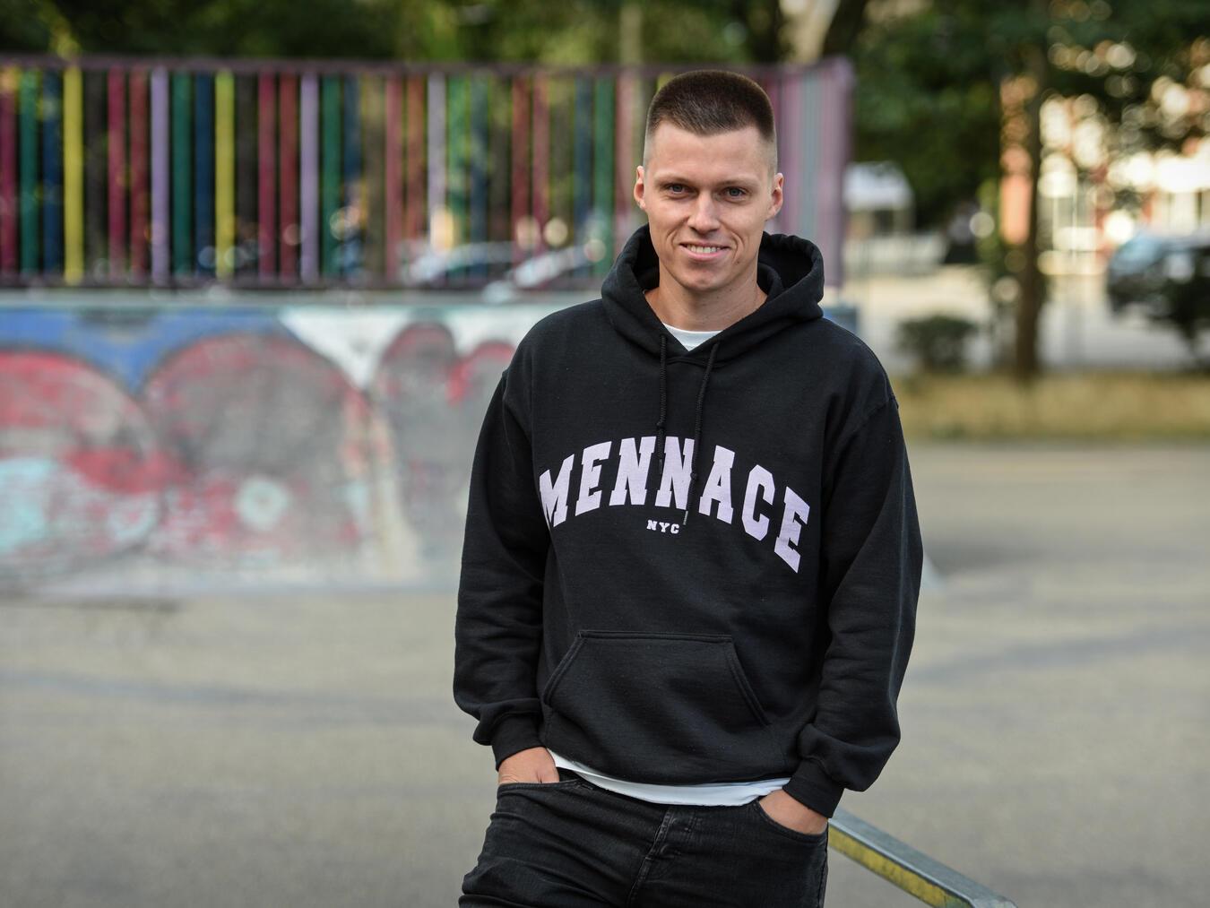 Dennis Lohmann koordiniert die „Roll-Session“ für die Caritas am 2. August in Emmerich. Foto: CV Kleve