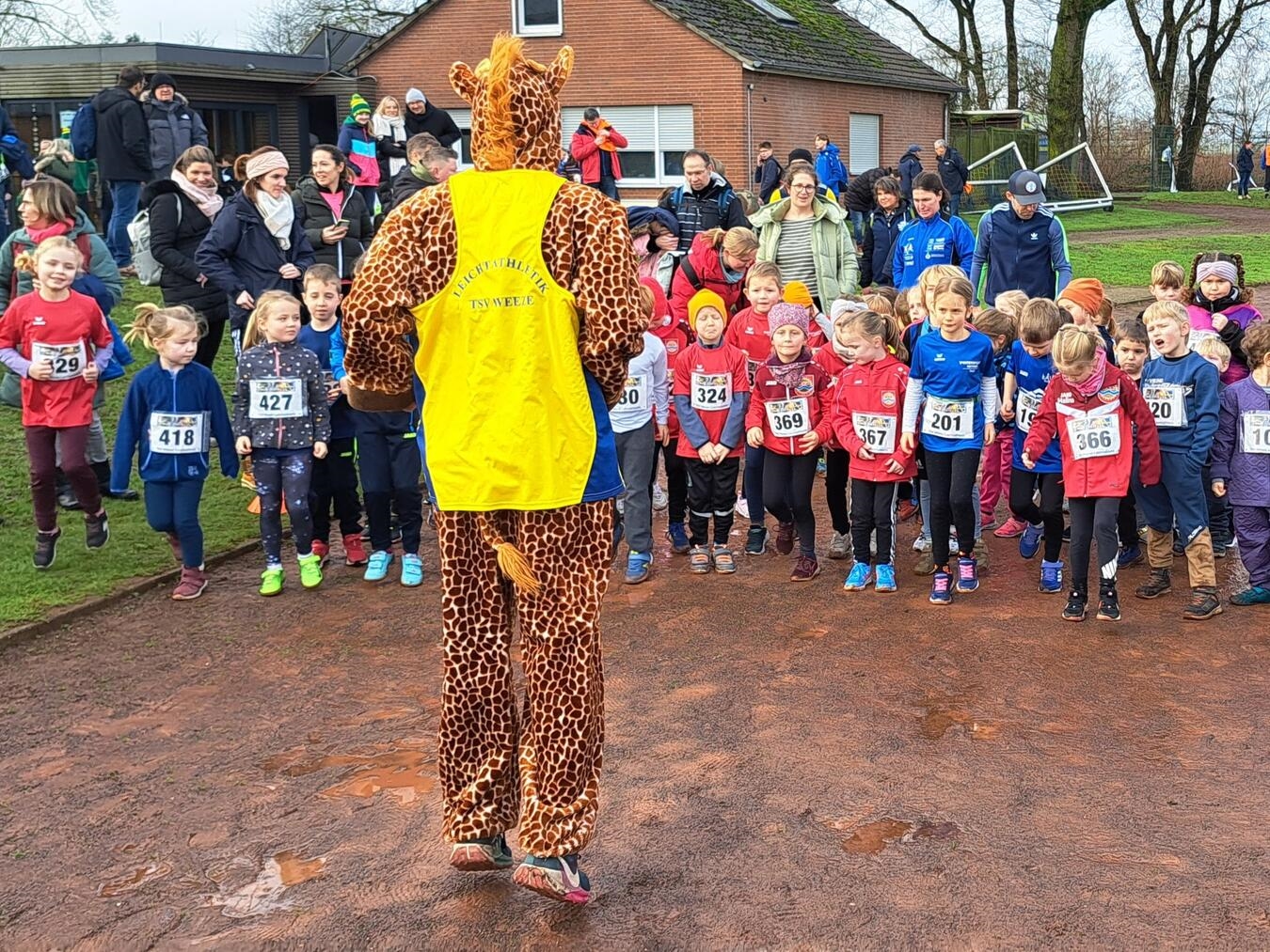 Der 11. Weezer Crosslauf hält auch etwas für die kleinen Läufer bereit. Foto: privat
