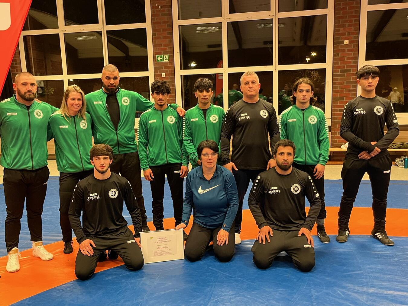 Der aktuelle NRW-Landesmeister bis 65 Kilo wurde von der Sportjugend NRW für ein Stipendium für junges Engagement im Sport geehrt. Foto: DJK Rhenania Kleve