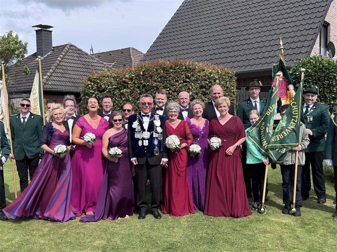 Der aktuelle Thron der Bönninghardter Bürgerschützen. Foto: Bürgerschützen