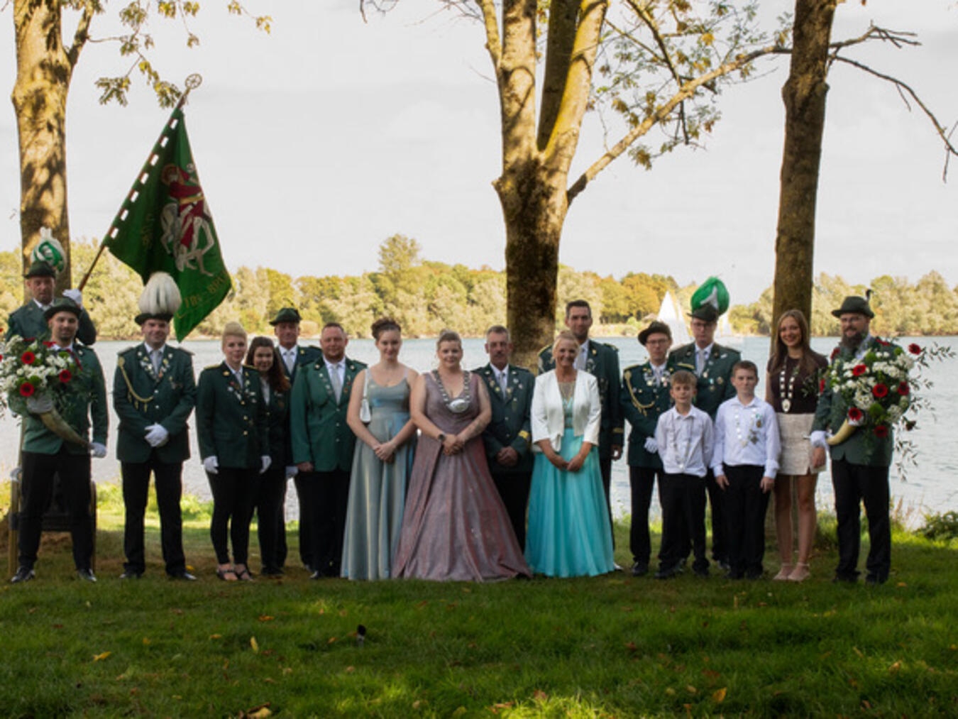 Der aktuelle Thron der St. Martin Schützenbruderschaft Vynen. Foto: Schützen