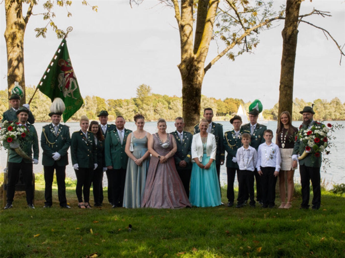 Der aktuelle Thron der St. Martin Schützenbruderschaft Vynen. Foto: Schützen
