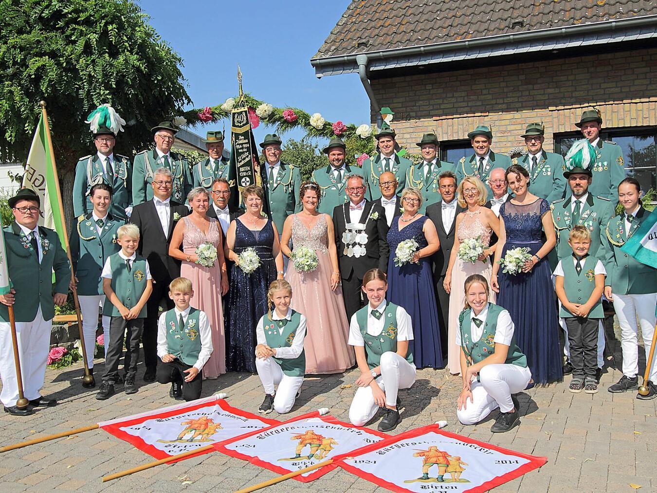 Der aktuelle Thron des Bürgerschützenvereins Birten. Foto: privat