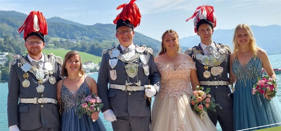 Der amtierende Hofstaat verabschiedet sich am 22. August mit einer Goodbye-Trio-Party. Foto: privat