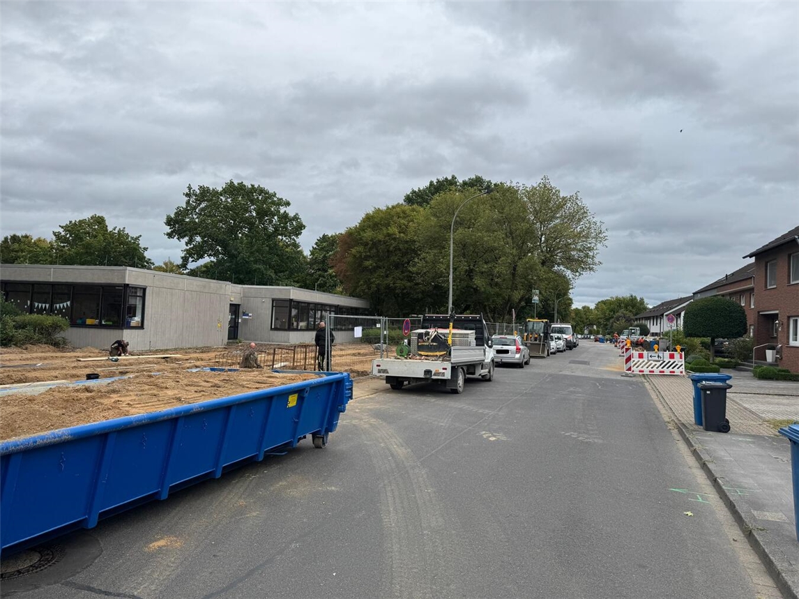 Der Bereich der Brigittenstraße an der St.-Martini-Grundschule wird ab dem 4. September gesperrt.Foto: Stadt Geldern/Gossens