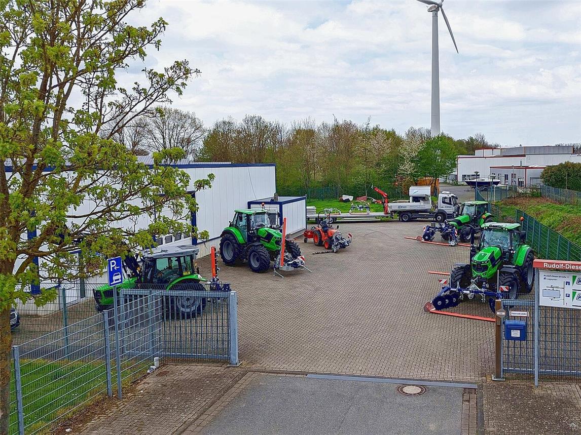 Der Betriebsgelände der Georg Kersten Maschinenfabrik in Rees. Foto: Stadt Rees