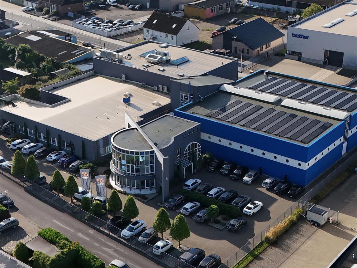Der Brother-Standort in Emmerich. Foto: privat