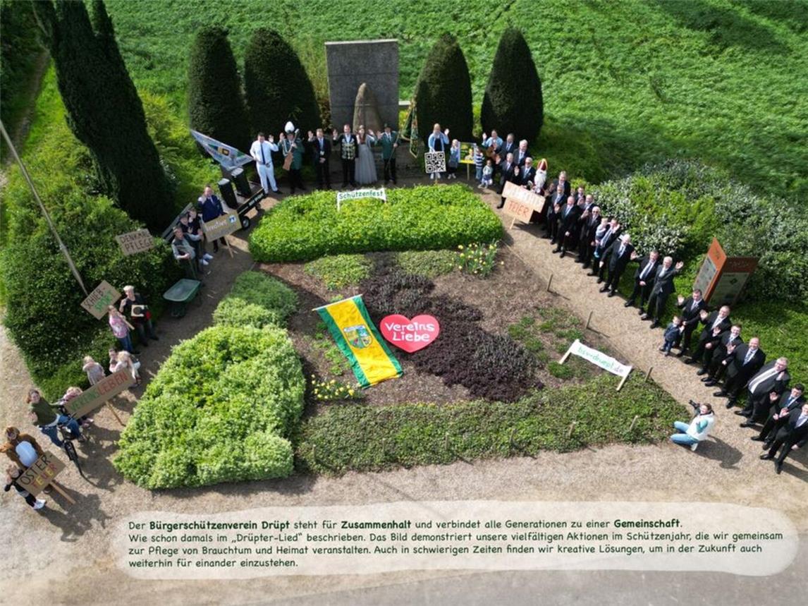 Der BSV Drüpt freut sich auf sein Schützenfest. Foto: privat