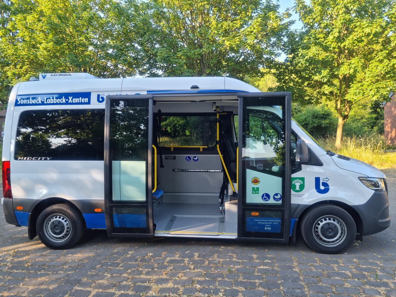 Der Bürgerbus verbindet nicht nur Orte, sondern auch Menschen. Foto: Gemeinde Sonsbeck
