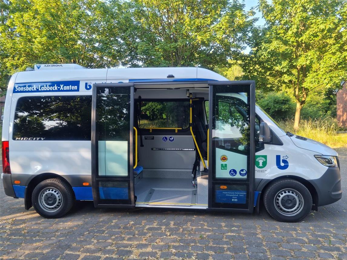 Der Bürgerbus verbindet nicht nur Orte, sondern auch Menschen. Foto: Gemeinde Sonsbeck
