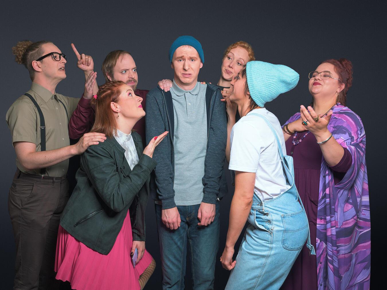 Der Cast von Stage Focus probt seit Anfang des Jahres. Foto: Stage Focus