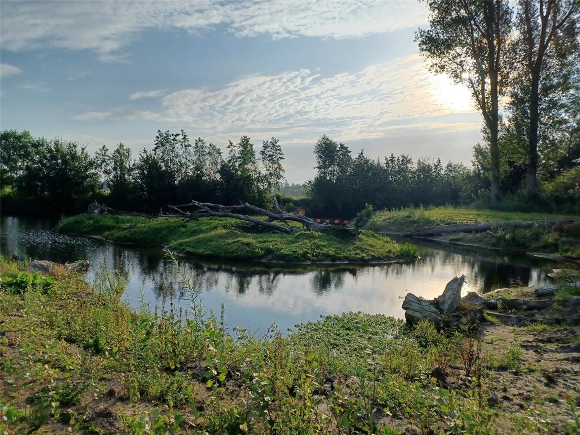 Der Deichverband Kleve-Landesgrenze hat die Arbeiten an der Maßnahme nach der europäischen Wasserrahmenrichtlinie (WRRL) am Kranenburger Bach beendet. Foto: Deichverband Kleve-Landesgrenze