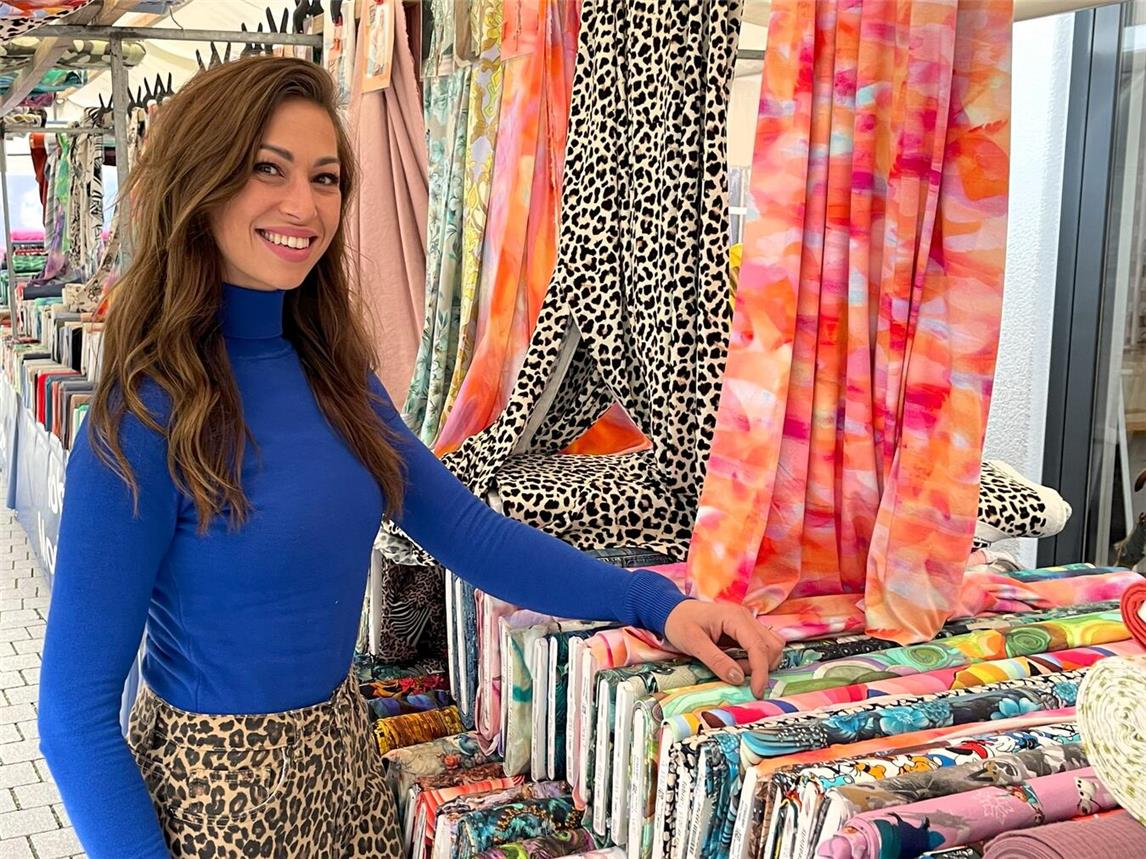 Der Deutsch-Holländische Stoffmarkt wird viele verschiedene Stoffe im Angebot haben. Foto: Veranstalter