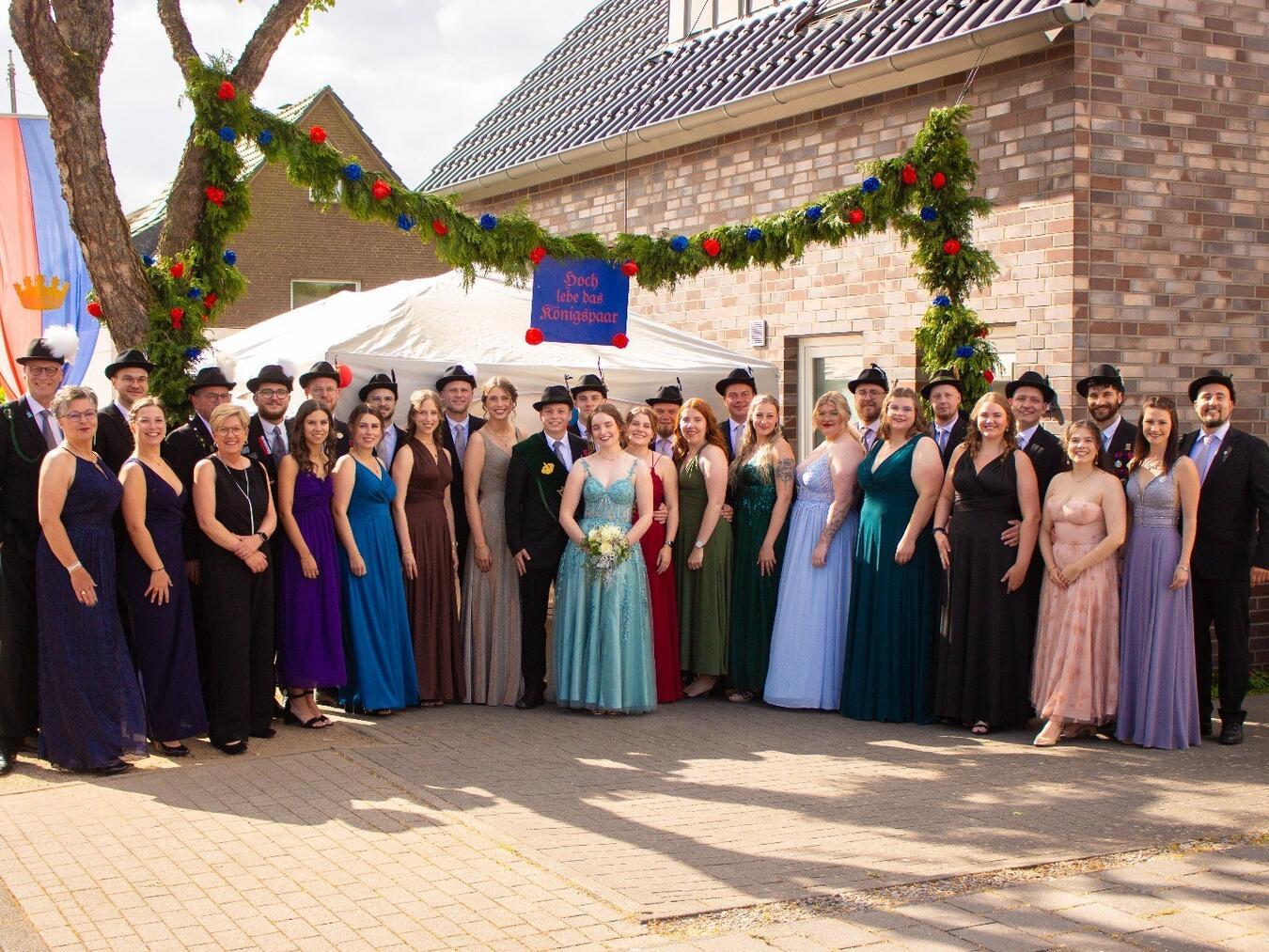Der Donsbrggener Thron im Jahr 2025. Foto: St. Johannes Schützenbruderschaft