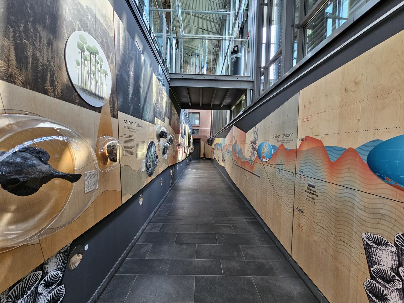 800 Jahre niederrheinische
Geschichte für Jung und Alt Der Eintritt zum Geopark im Foyer ist frei.