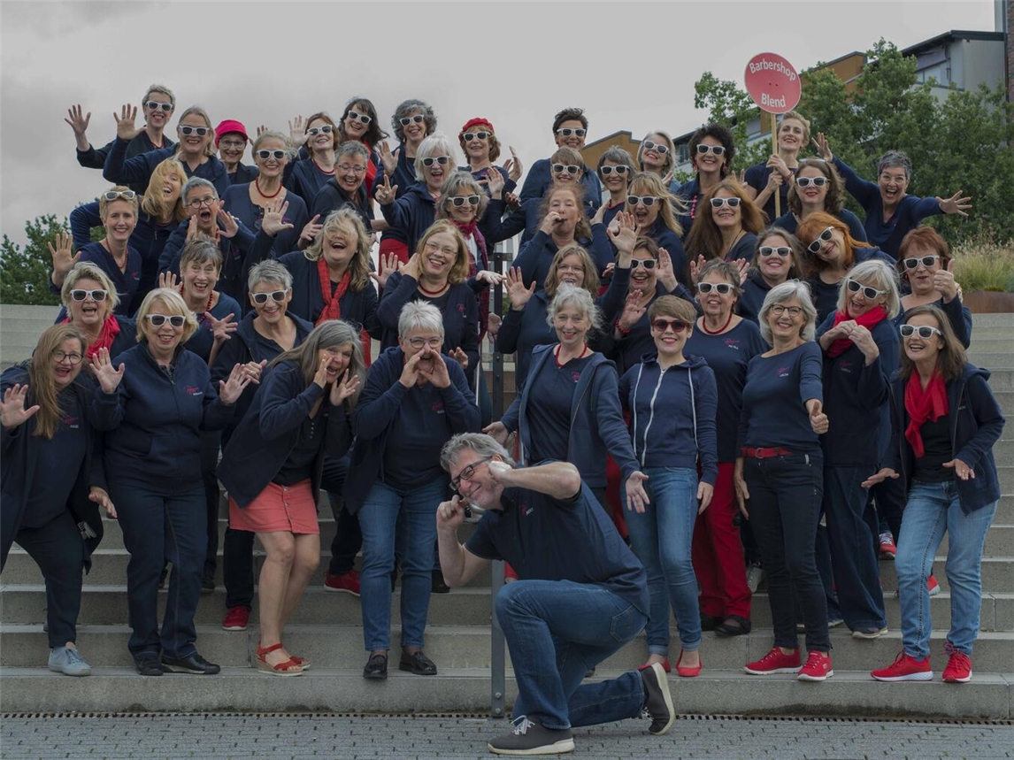 Der Frauenchor „Barbershop Blend“ freut sich über Verstärkung. Foto: privat