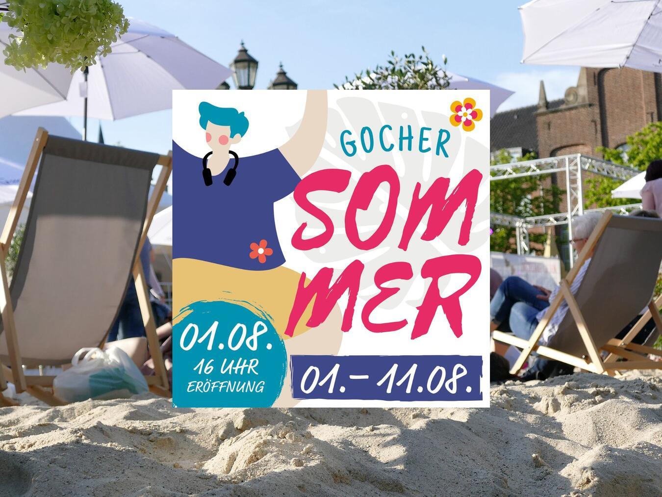 Der Gocher Sommer hält einige Überraschungen bereit. Collage: Stadt Goch