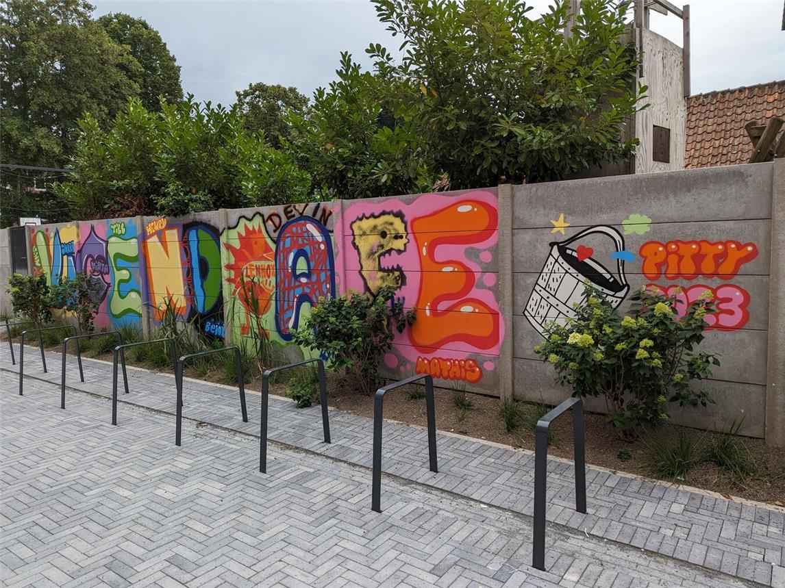 Der Grafitti-Workshop findet im Sommer wieder statt. Foto: Matthias te Poel