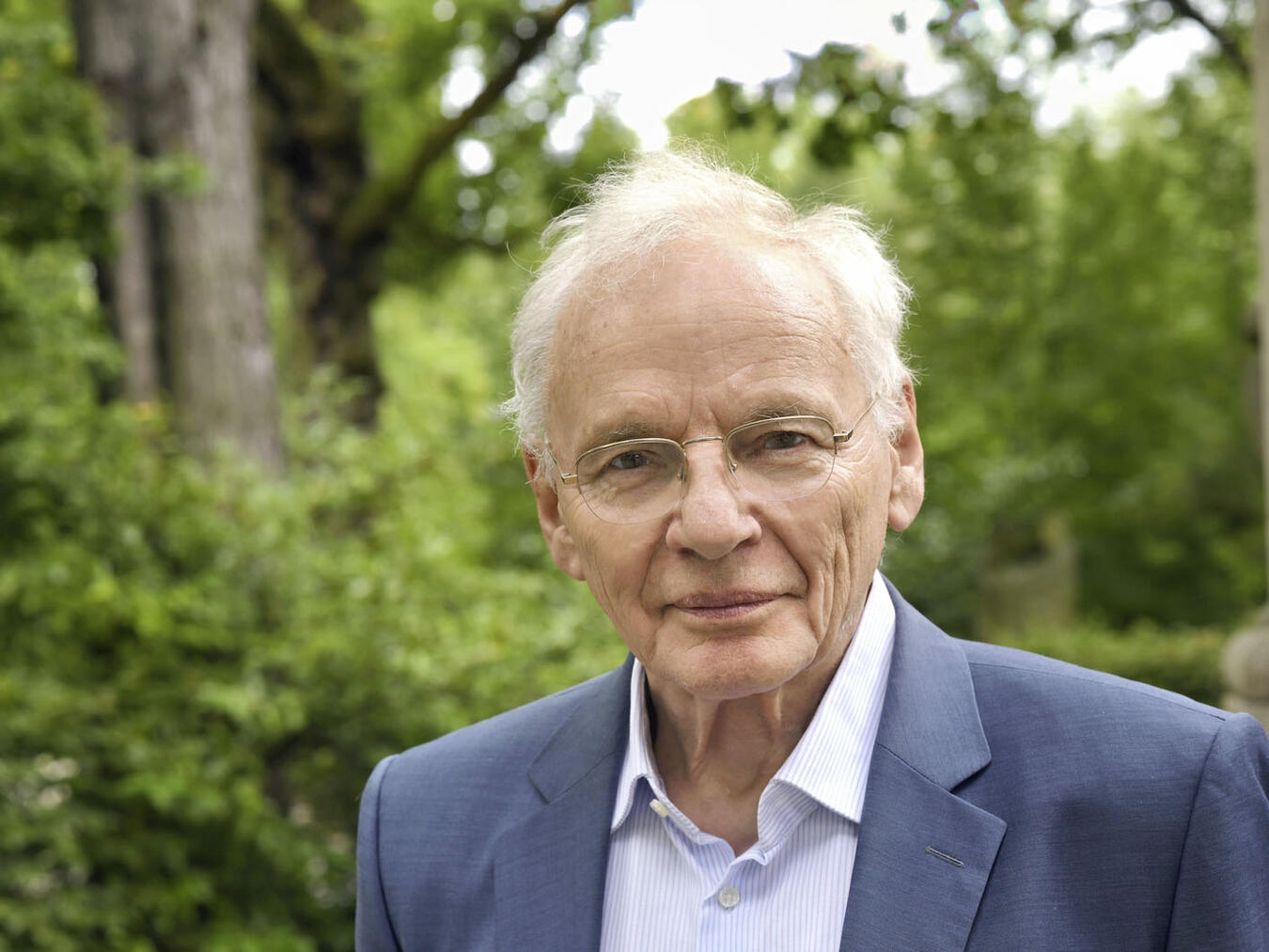 "Porträt von Historiker Götz Aly in Kleve, Ankündigung Buchvorstellung, Foto privat"