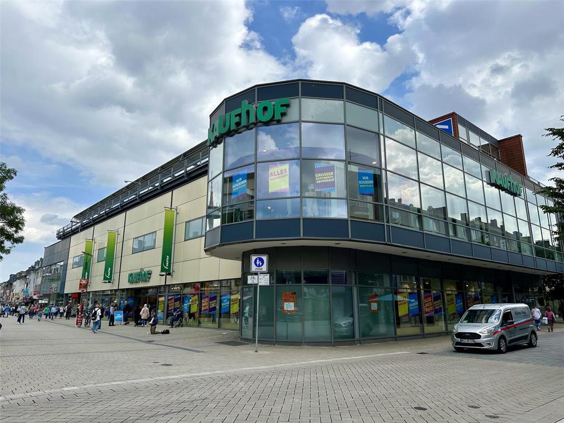 Der Kaufhof in Wesel wird bald Geschichte sein. NN-Foto: SP
