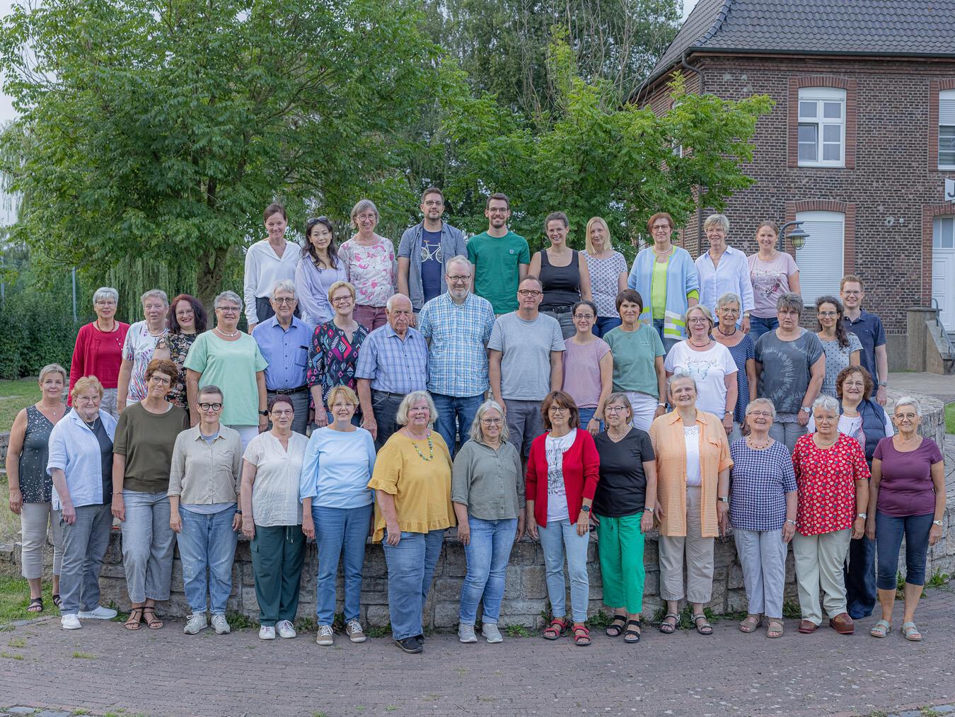 Der Kirchenchor Millingen-Rees. Foto: Axel Breuer