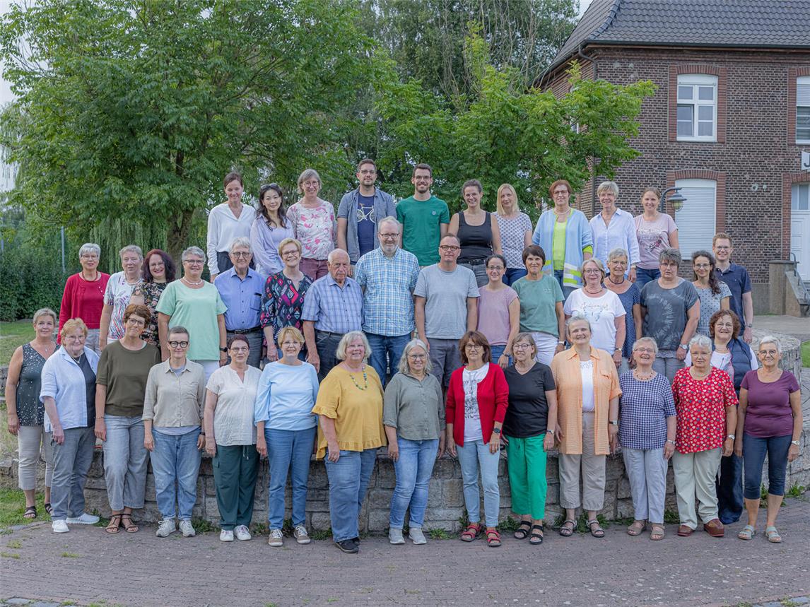 Der Kirchenchor Millingen-Rees. Foto: Axel Breuer