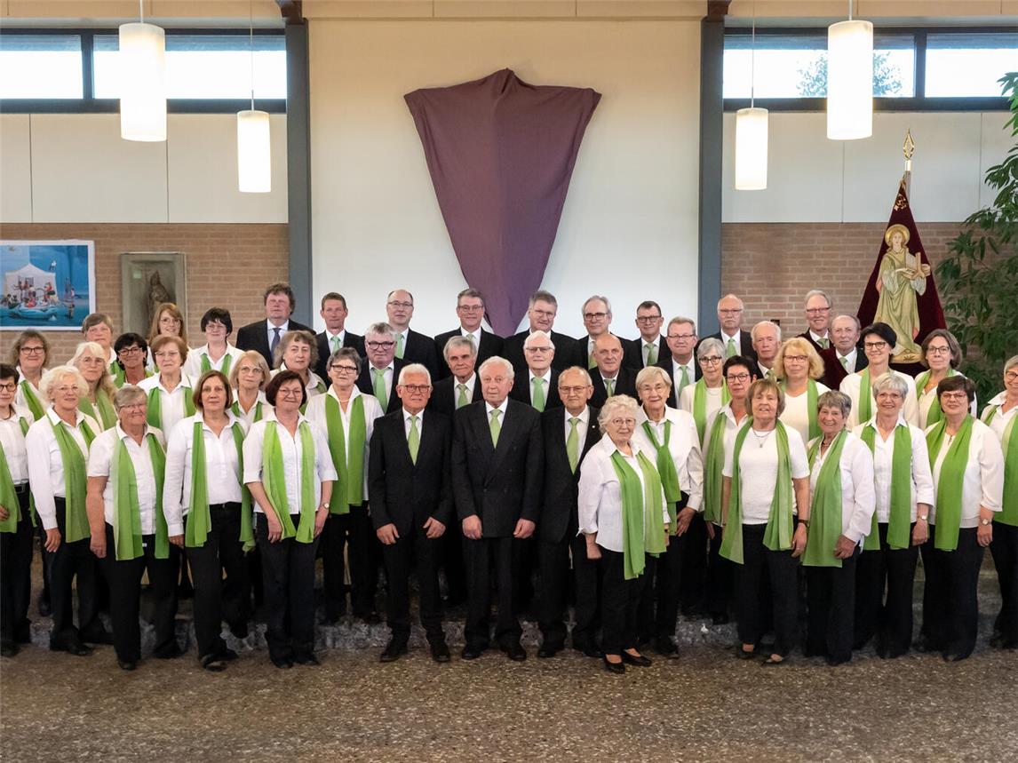 Der Kirchenchor St. Cornelius Broekhuysen im Jubiläumsjahr 2025.Foto: privat