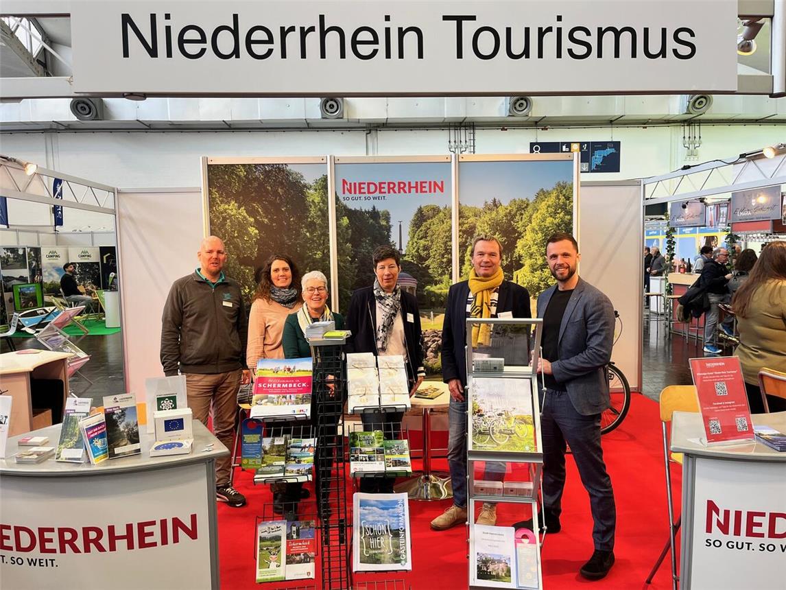 Der Kreis Wesel ist stark auf der Messe Reise und Camping vertreten. Foto: Kreis Wesel